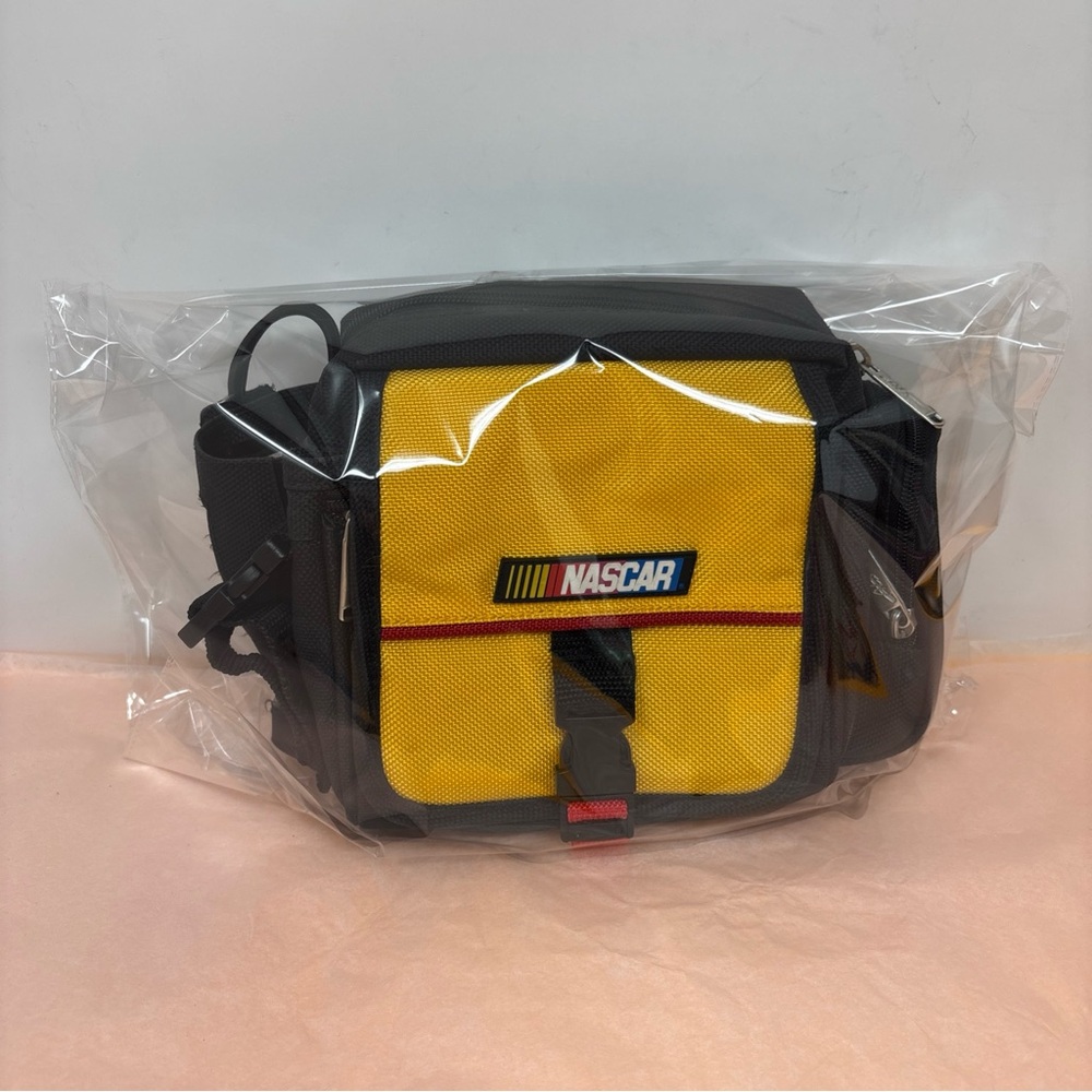 NASCAR Yellow and Black Men's Bag used good condition 🏎️ - Picture 14 of 16